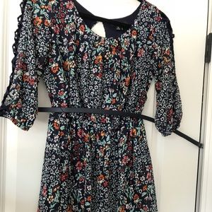 short floral dress